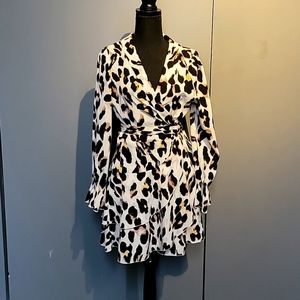 Leapoard Weap Dress